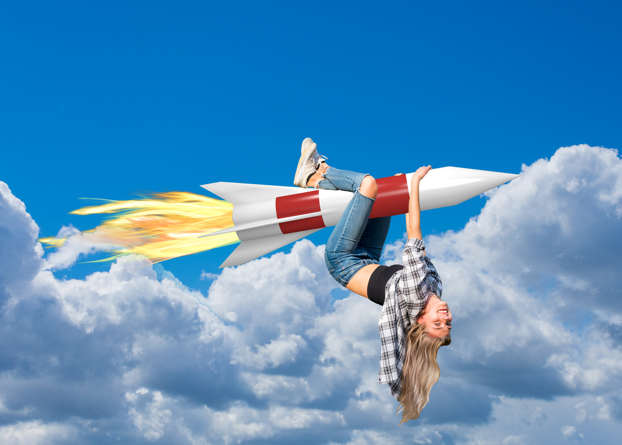 Hanging On While Flying Through Life