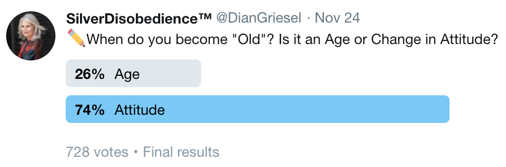 Old is an Attitude