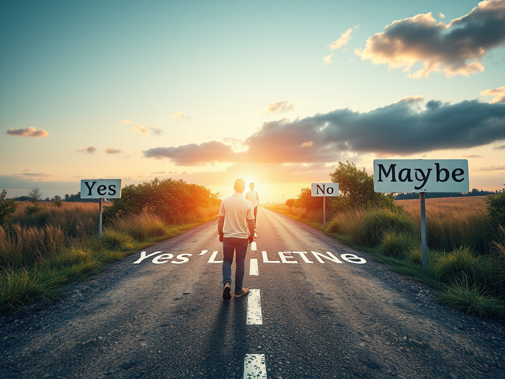 The Power of “Yes,” “No,” and “Maybe – Let Me Think About It” in Perceptive Decision-Making