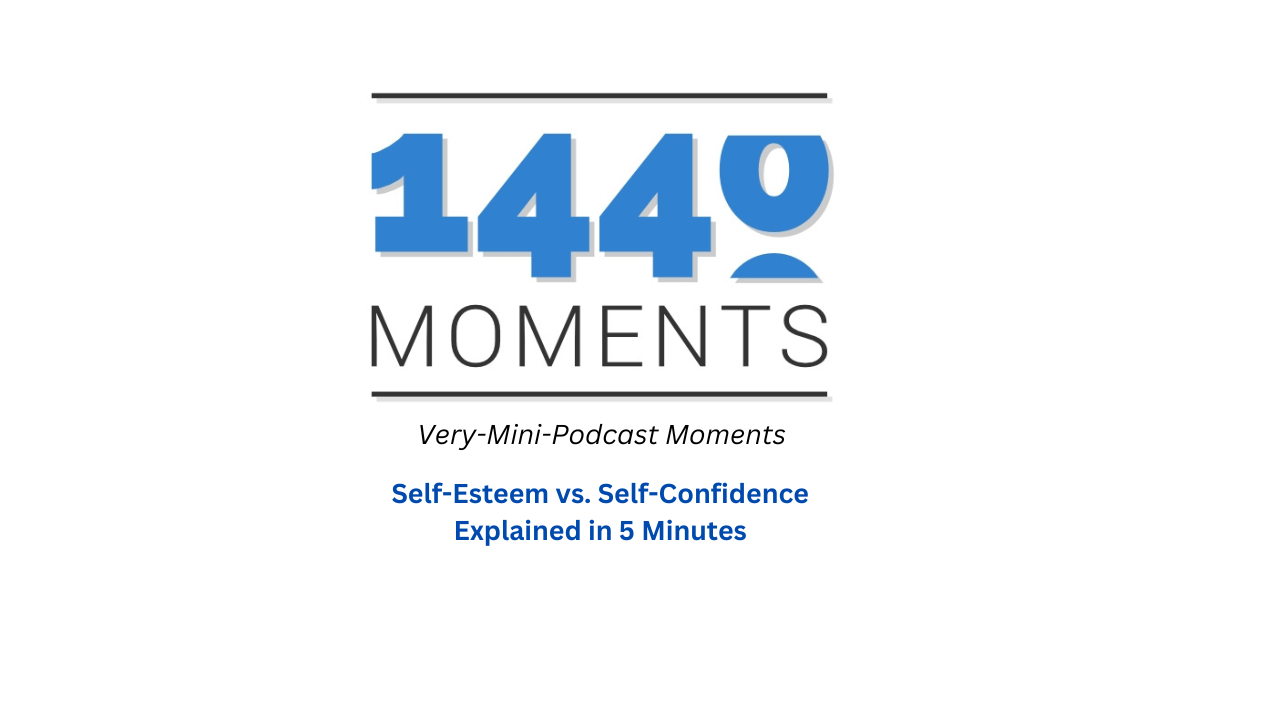 Self-Esteem vs. Self-Confidence Explained in 5 Minutes